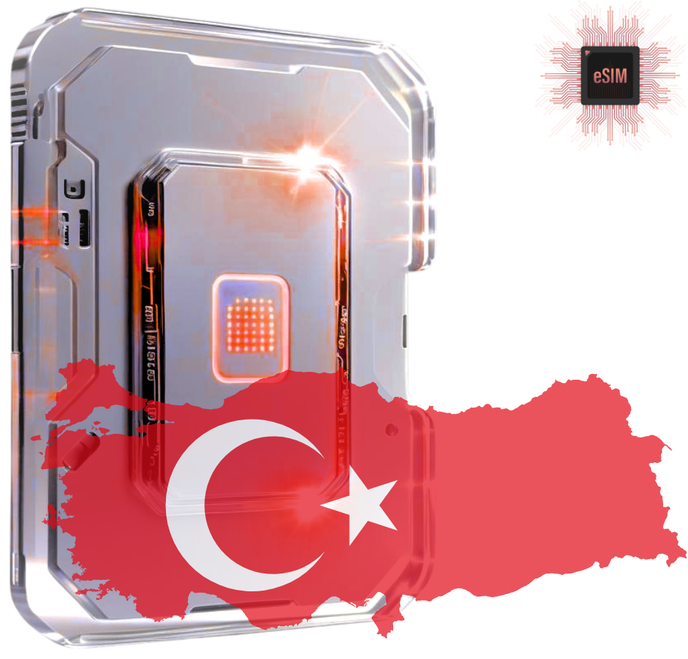 e-Sim Türkiye internet paketi