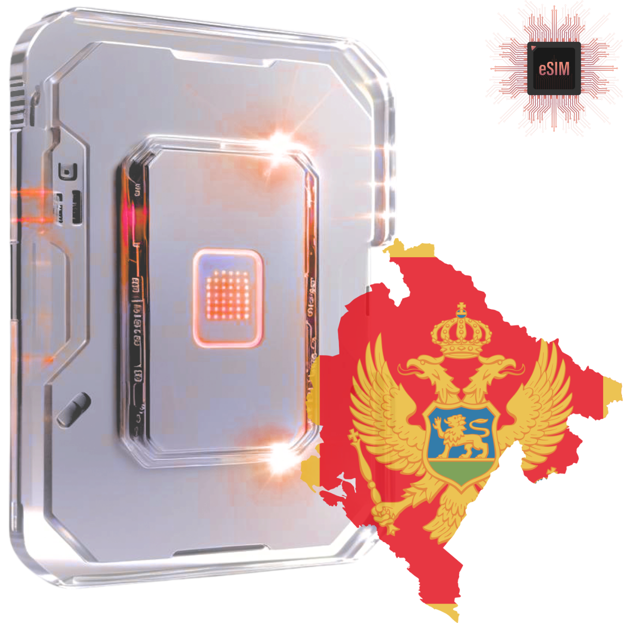 e-Sim Karadağ (Montenegro) internet paketi